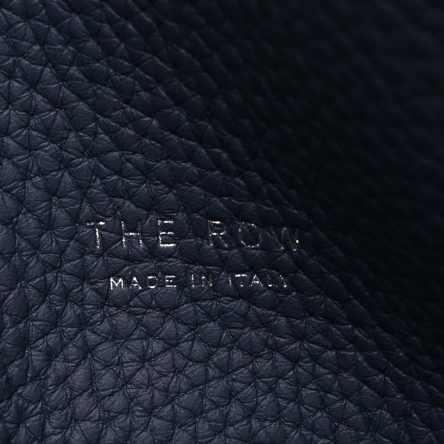Matte Grained Calfskin Soft Margaux 15 Indigo