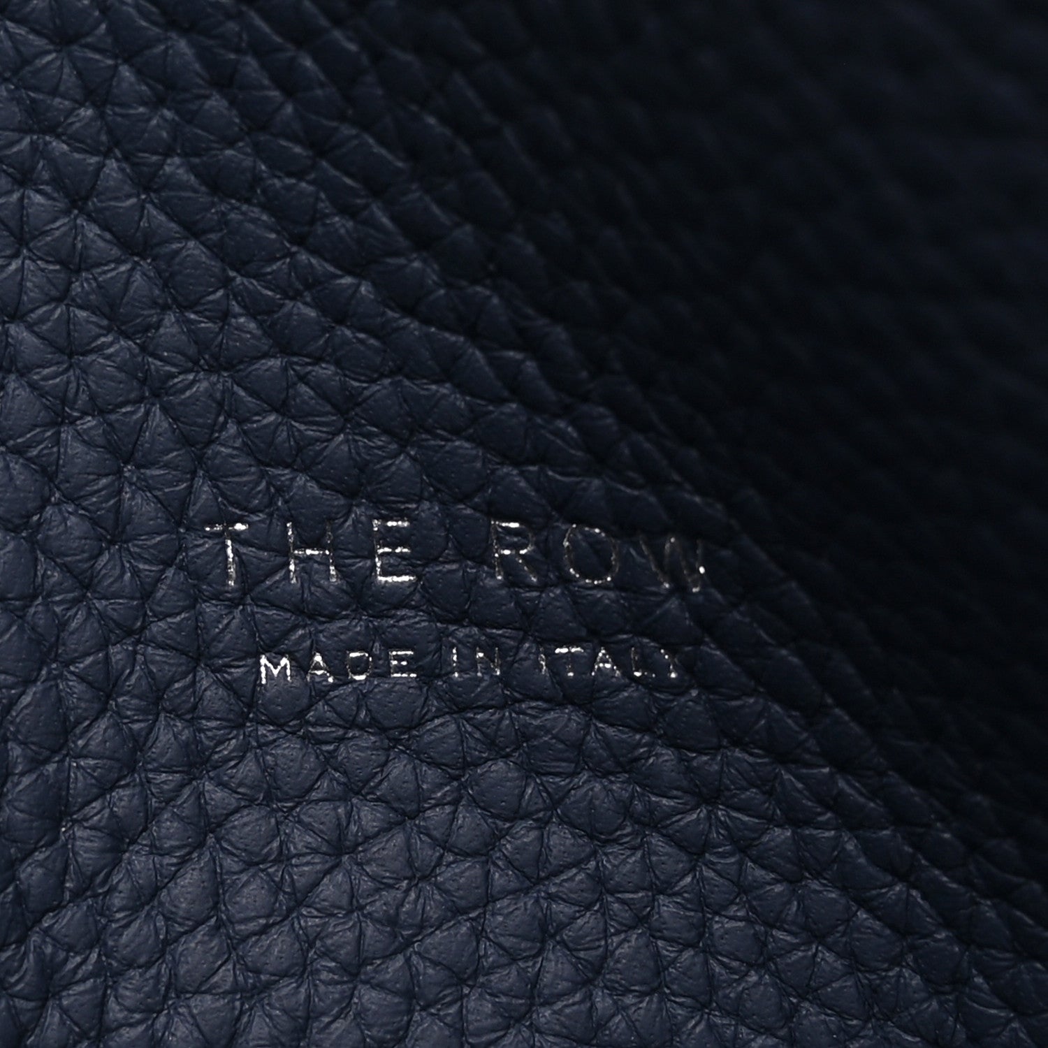 The Row Matte Grained Calfskin Soft Margaux 15 Indigo 6 of 10