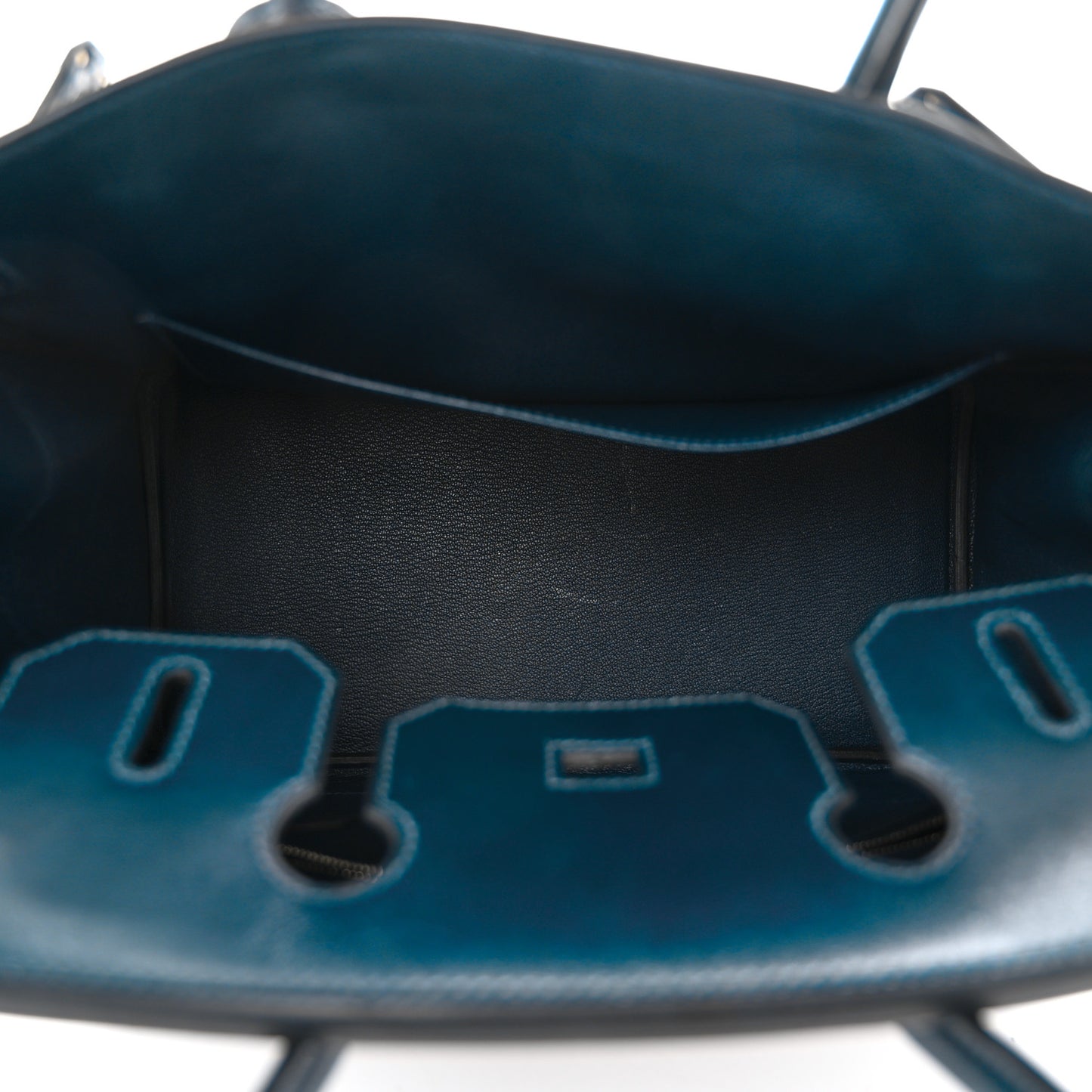 Box Birkin 30 Bleu De Prusse