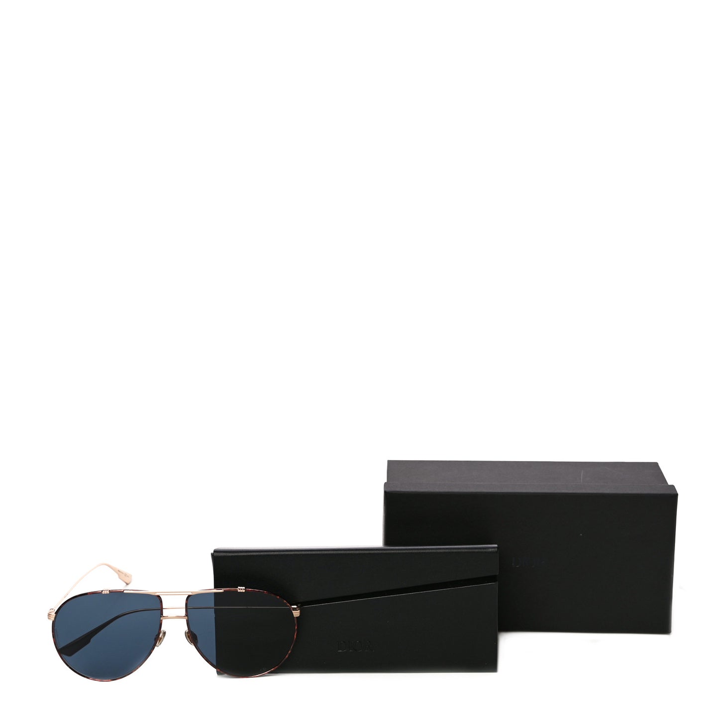 Monsieur 1 Sunglasses Light Gold Blue