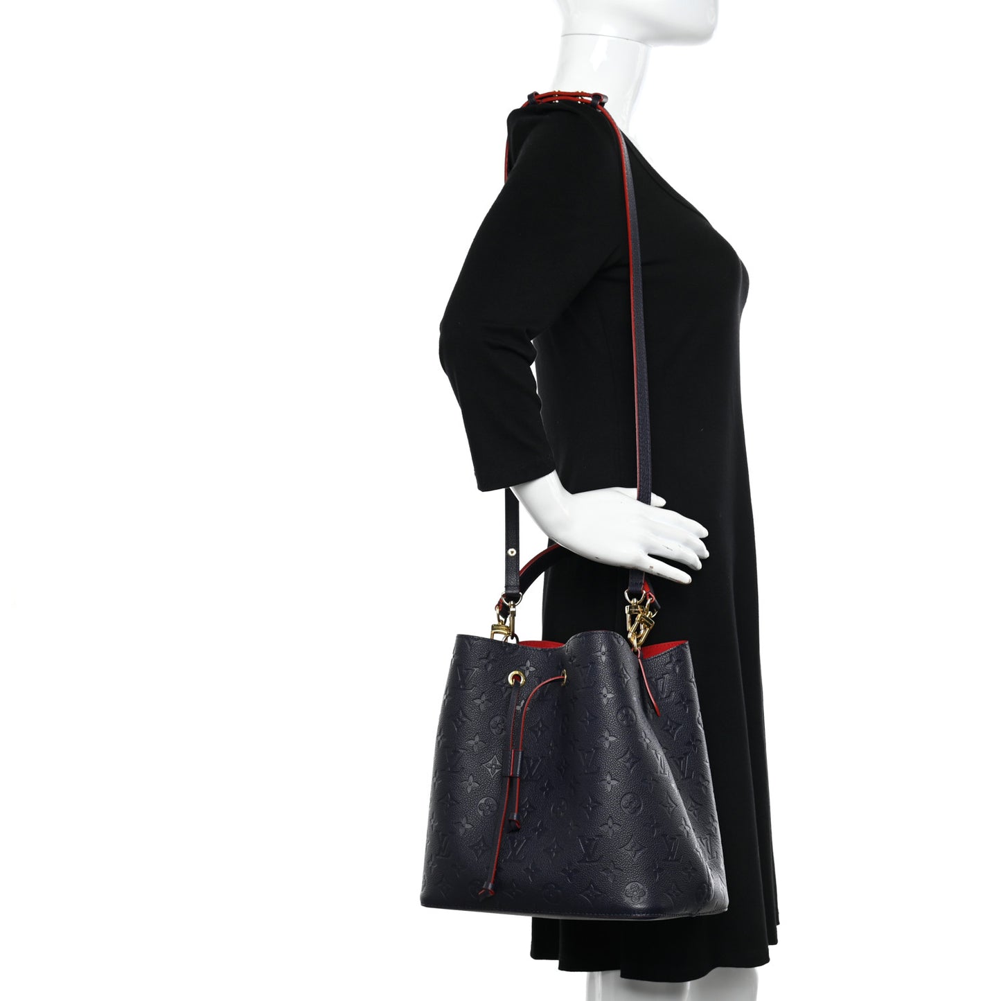 Empreinte Neonoe MM Marine Rouge