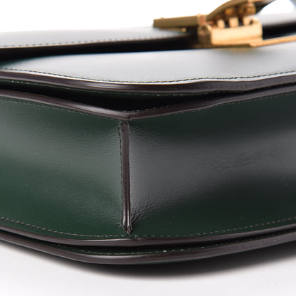 Celine Box Calfskin Classic Box Medium Flap Bag Dark Green 9 of 11