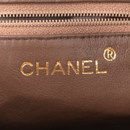 Chanel Metallic Lambskin Quilted Tassel Camera Case Gold 6 of 12