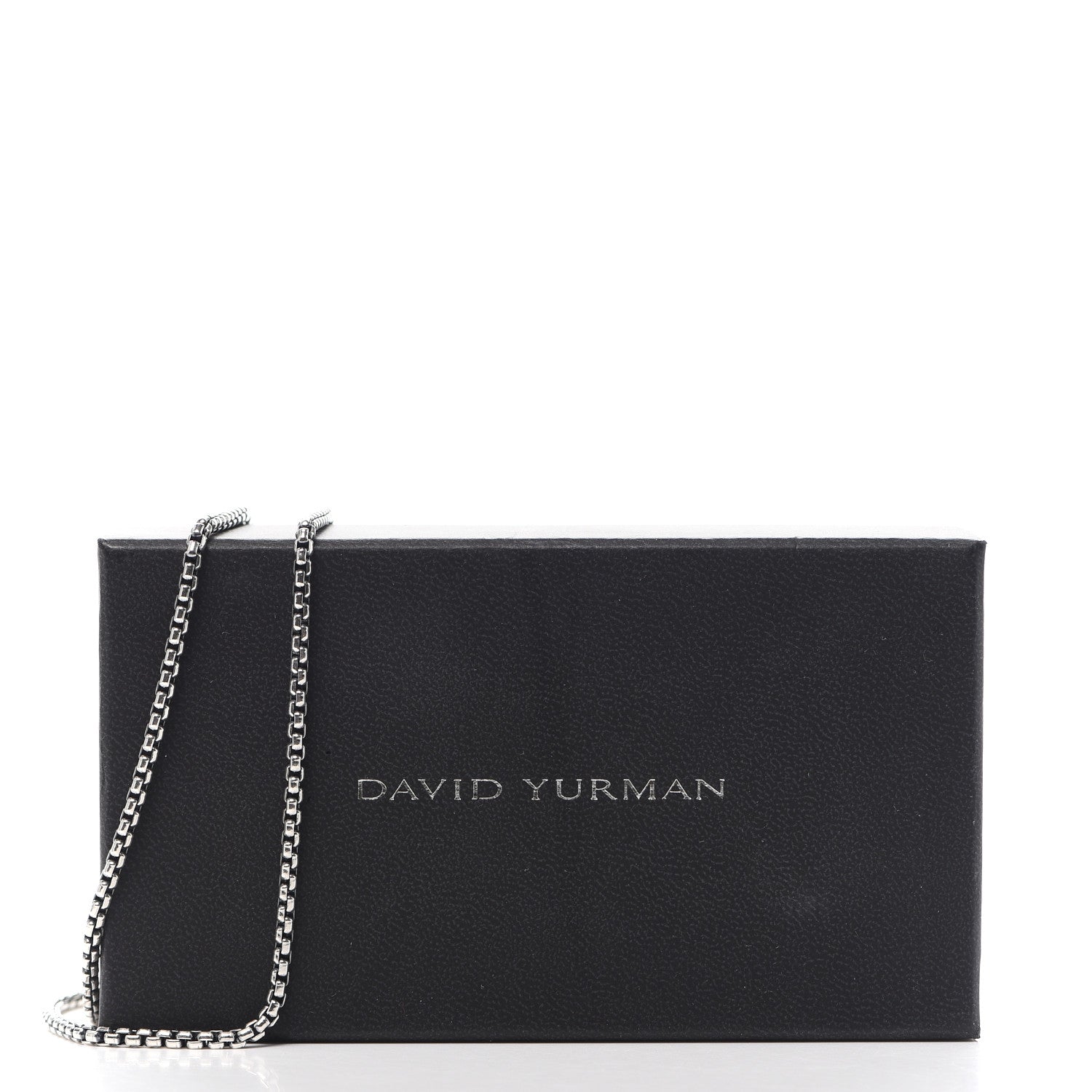 David Yurman Sterling Silver 14K Yellow Gold 2.7mm Box Chain Necklace 72" 5 of 5