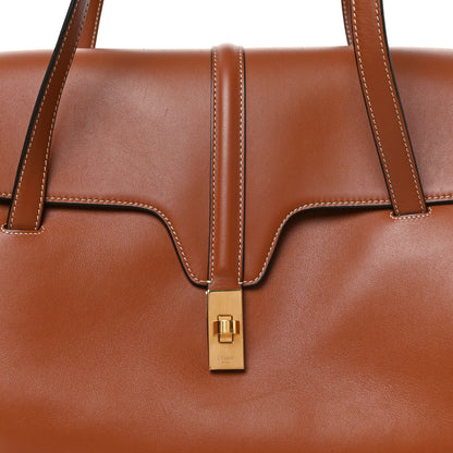 Celine Calfskin Large Soft 16 Bag Tan 7 of 9