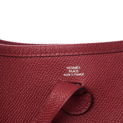 Hermes Epsom Evelyne TPM Rouge Grenat 6 of 8