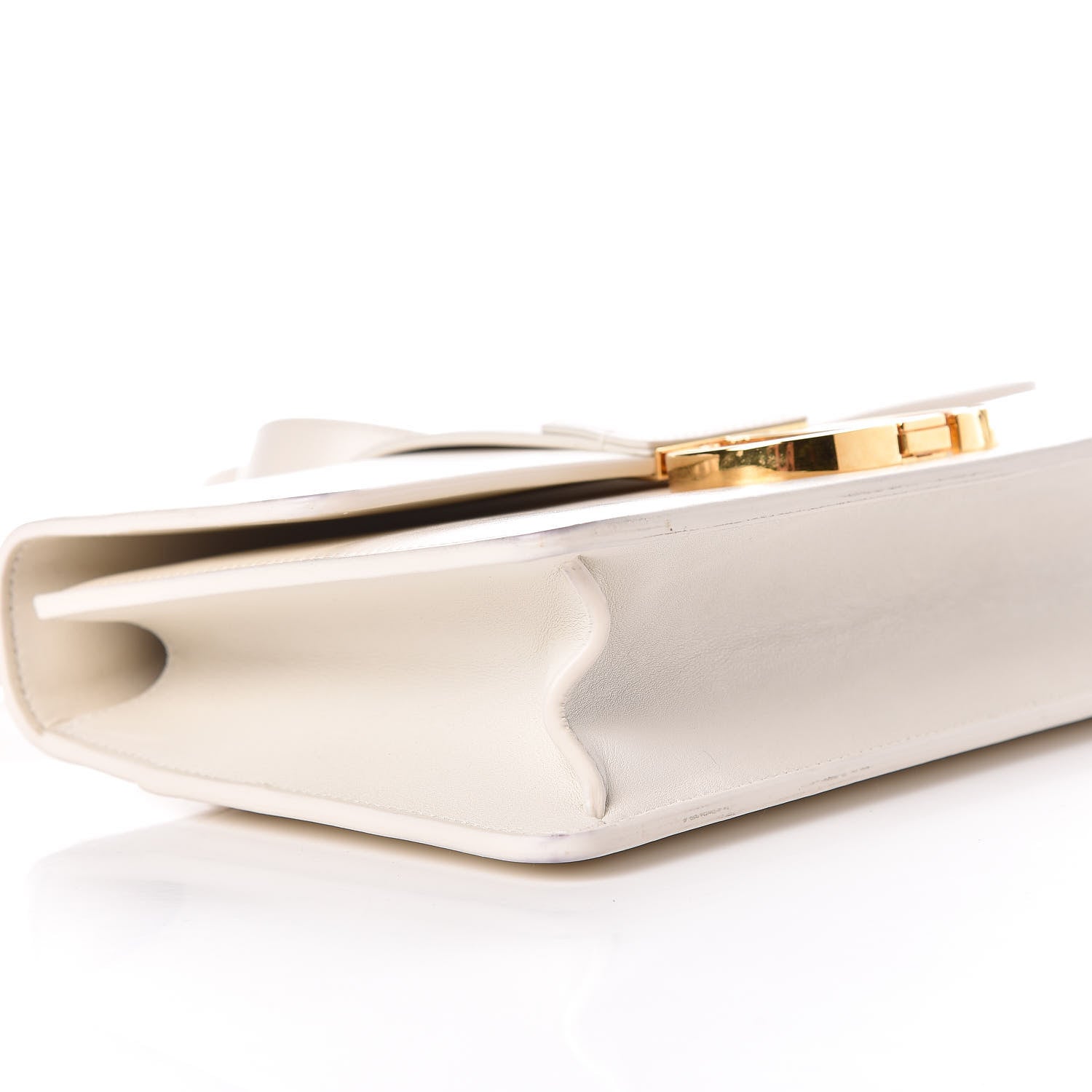 Christian Dior Calfskin 30 Montaigne Flap Bag White 7 of 15