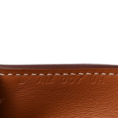 Hermes Swift Citizen Twill Compact Wallet Gold 7 of 9