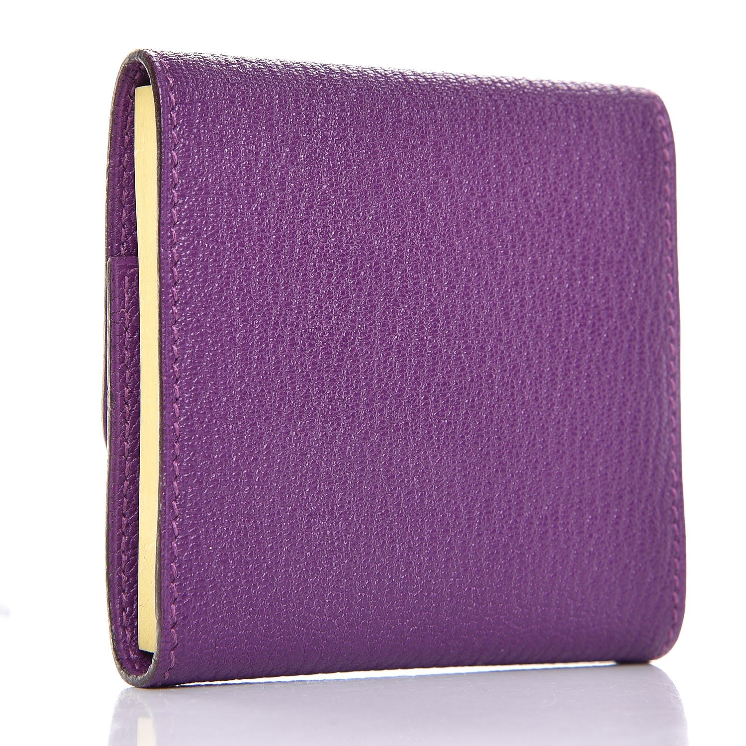 Hermes Chevre Post It Notepad Holder GM Violet 3 of 7