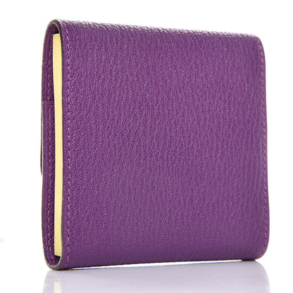 Hermes Chevre Post It Notepad Holder GM Violet 3 of 7
