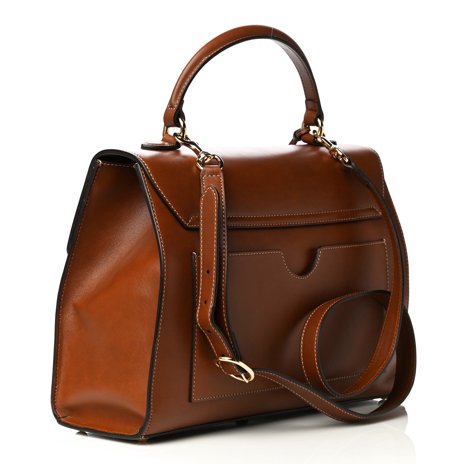 Gucci Calfskin Medium Padlock Signature Top Handle Bag Cuir 2 of 18