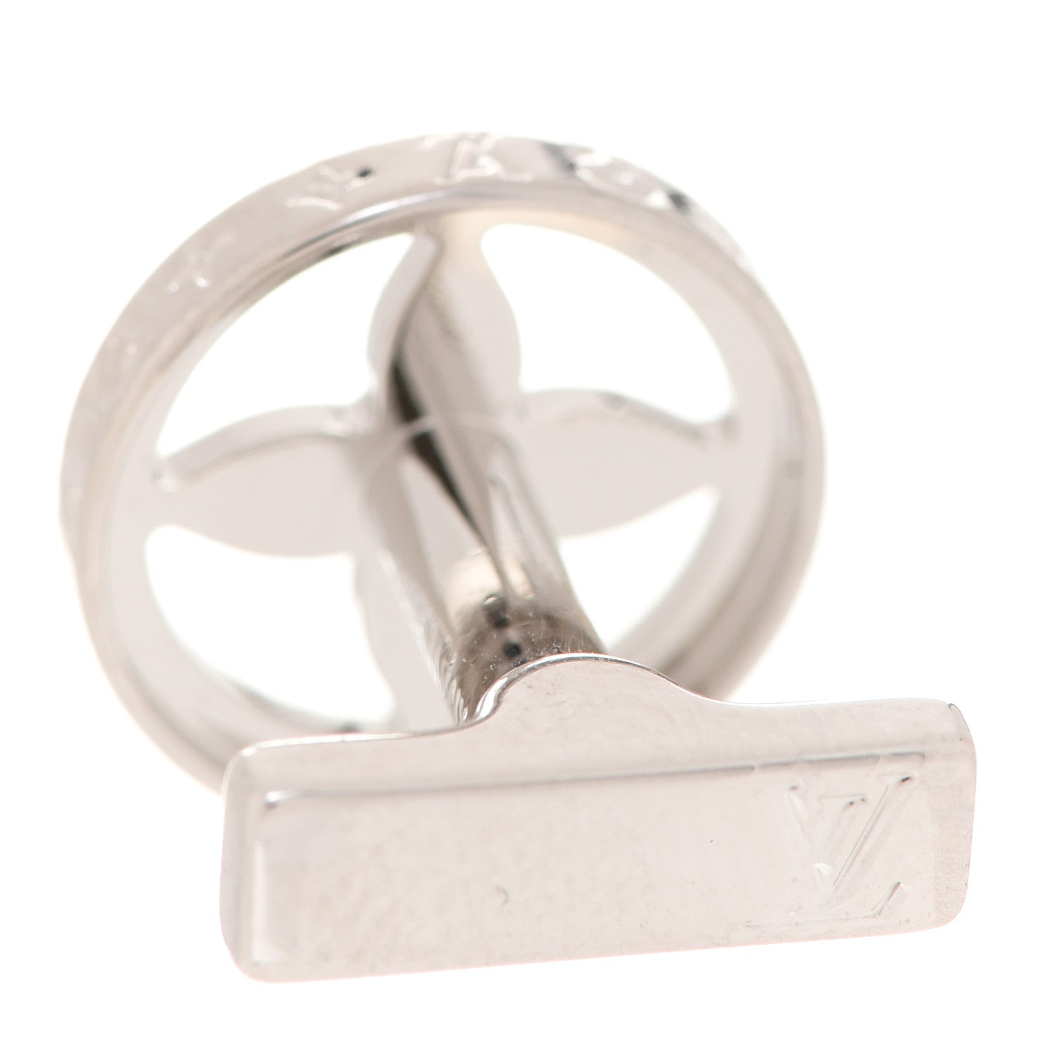 Louis Vuitton LV Catch Cufflinks Silver 4 of 6