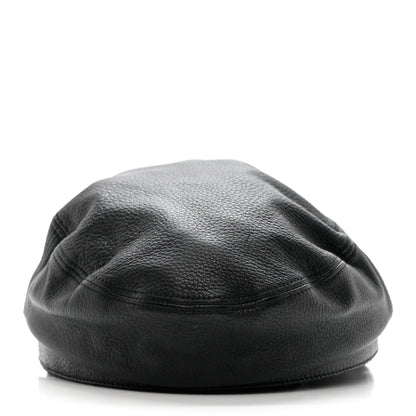 Gucci Calfskin Cellarius Hat S Black 6 of 10
