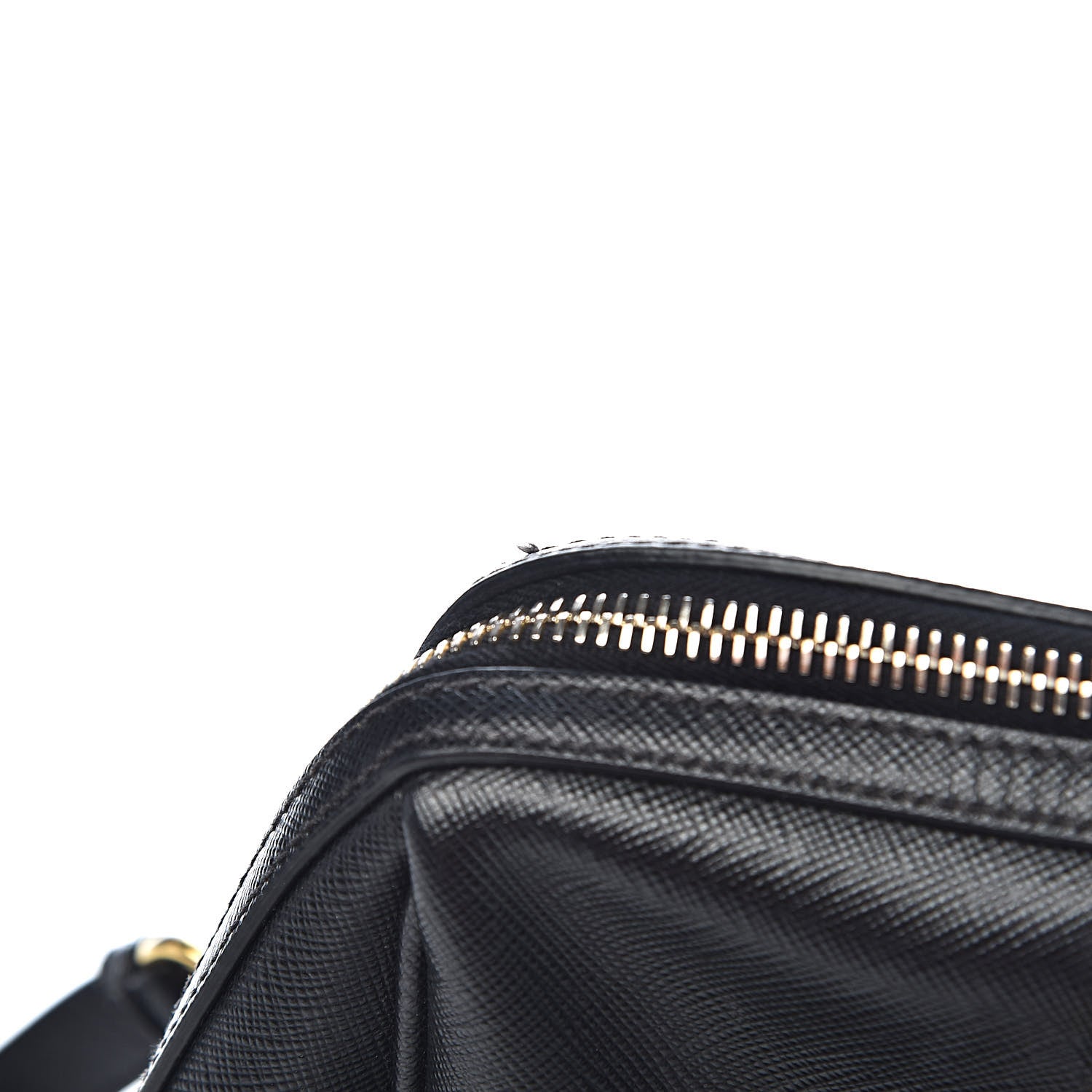 Prada Saffiano Lux Bowler Black 9 of 14