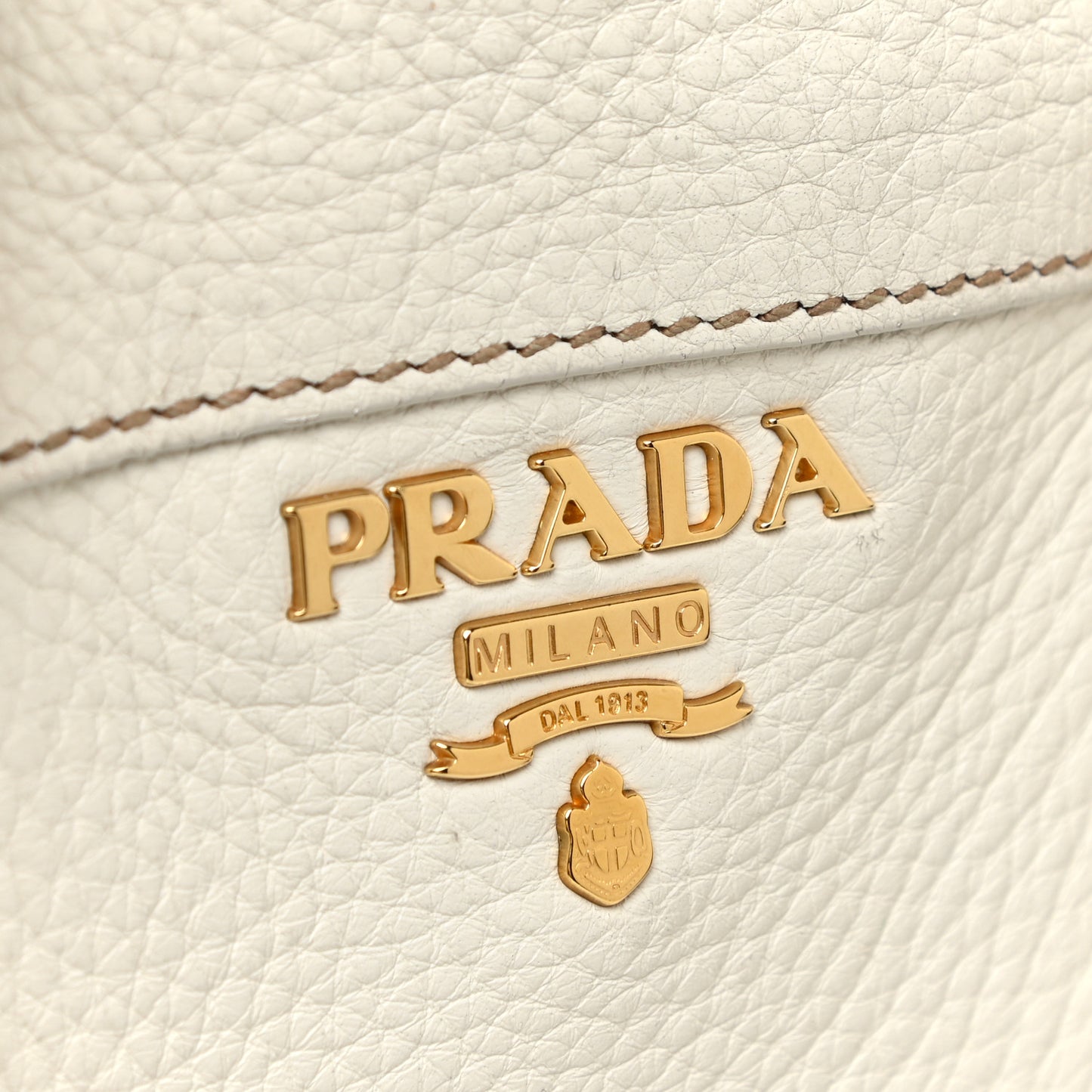 Cervo Antik Shopping Satchel White
