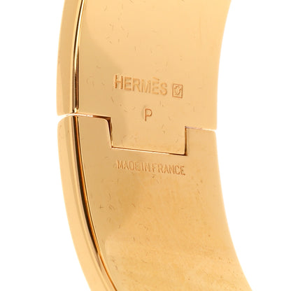 Hermes Enamel Wide Clic Clac H Bracelet PM Orange 4 of 5