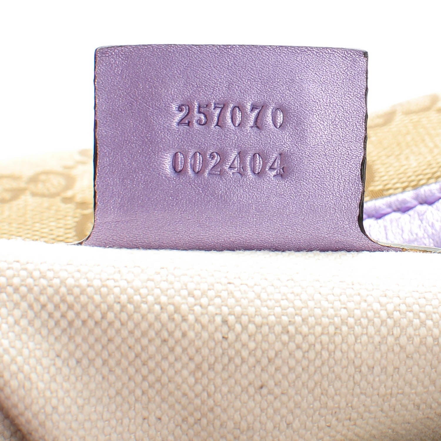 Gucci Monogram Medium Lovely Heart Hobo Lavender 7 of 10