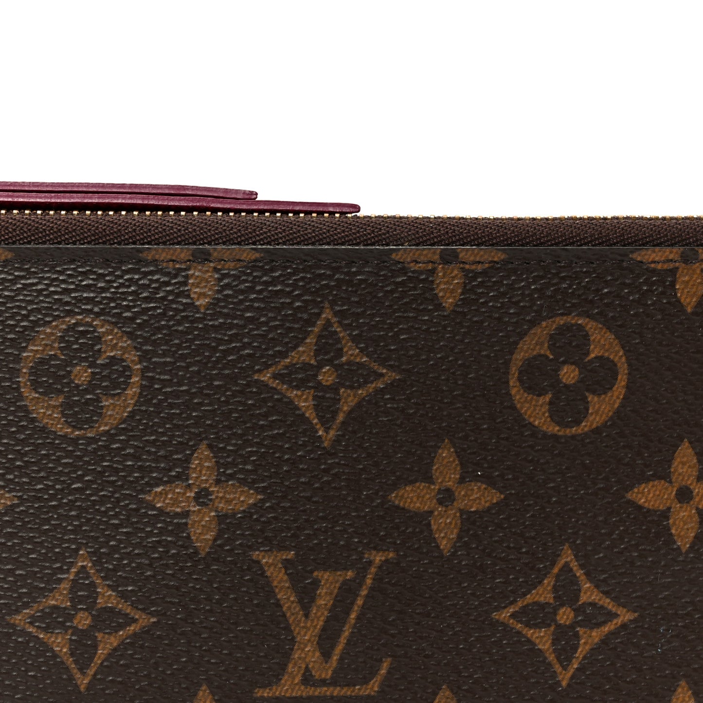 Monogram Adele Wallet Fuchsia