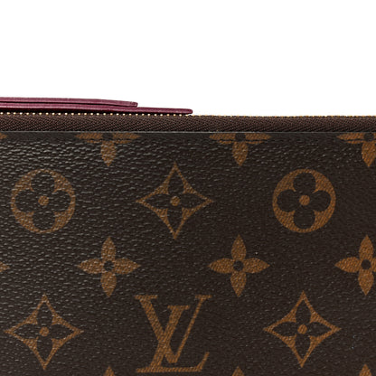 Louis Vuitton Monogram Adele Wallet Fuchsia 9 of 9