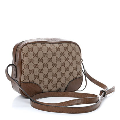 Gucci Monogram Mini Bree Messenger Bag Beige Tabacco 2 of 4