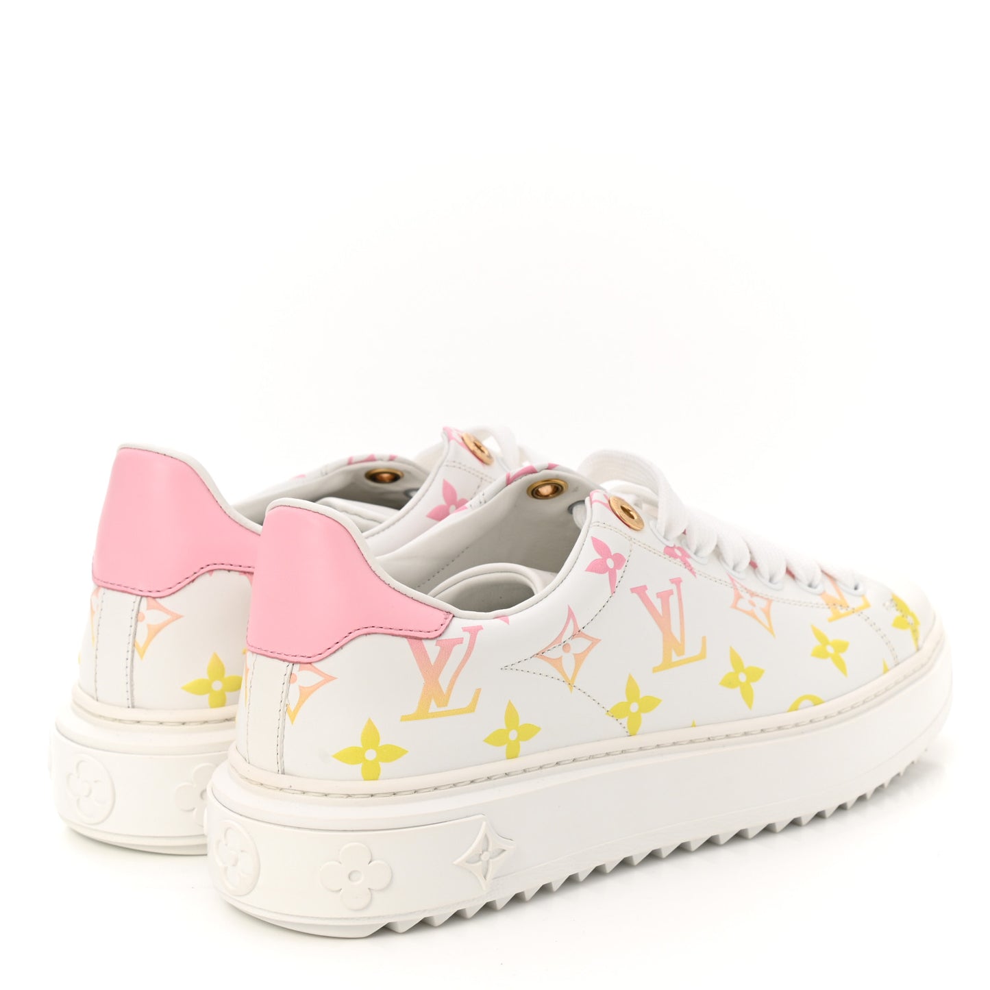 Monogram By The Pool Time Out Sneakers 37 Rose