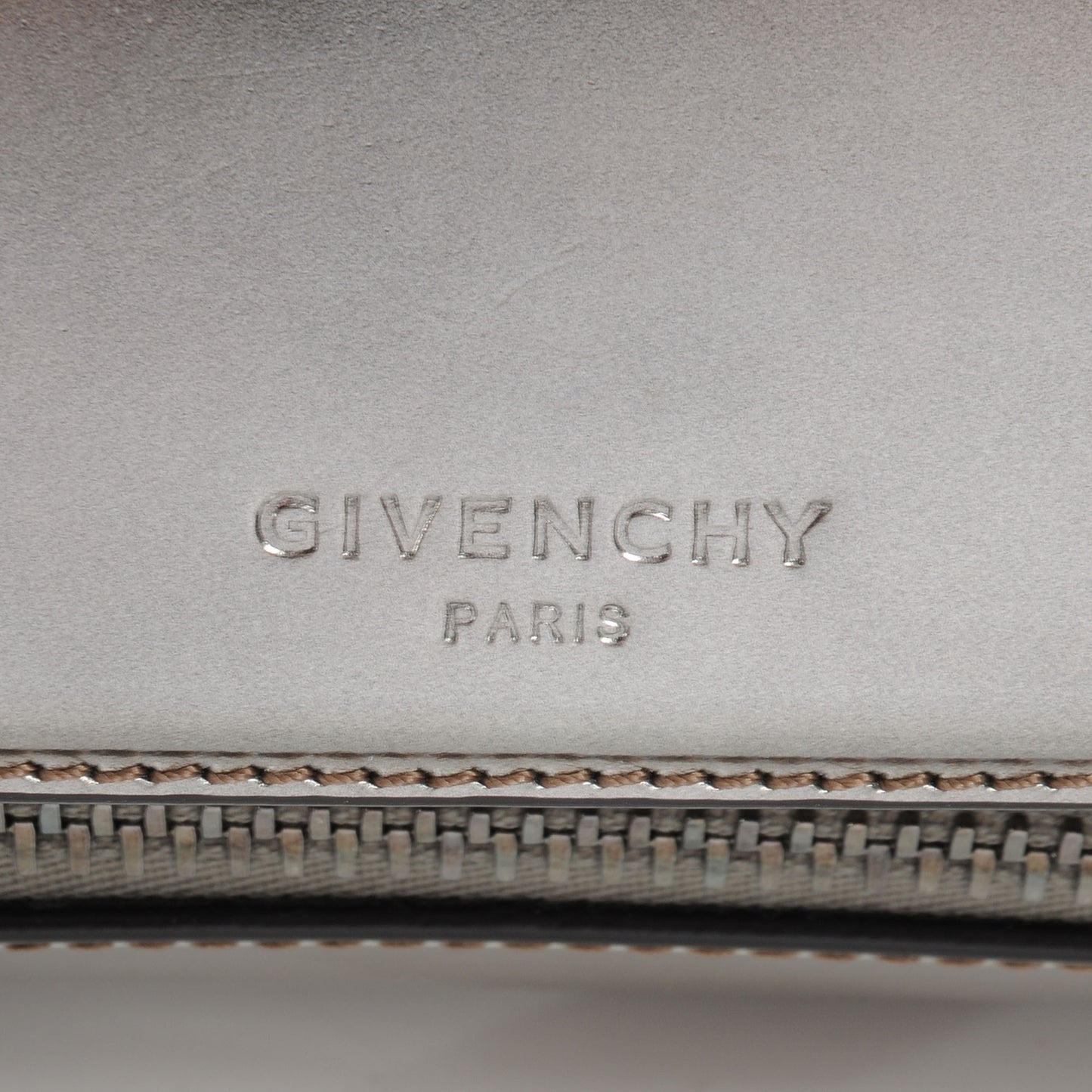 Metallic Calfskin Mini Pandora Box Crossbody Bag Gunmetal