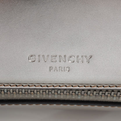 Givenchy Metallic Calfskin Mini Pandora Box Crossbody Bag Gunmetal 8 of 10
