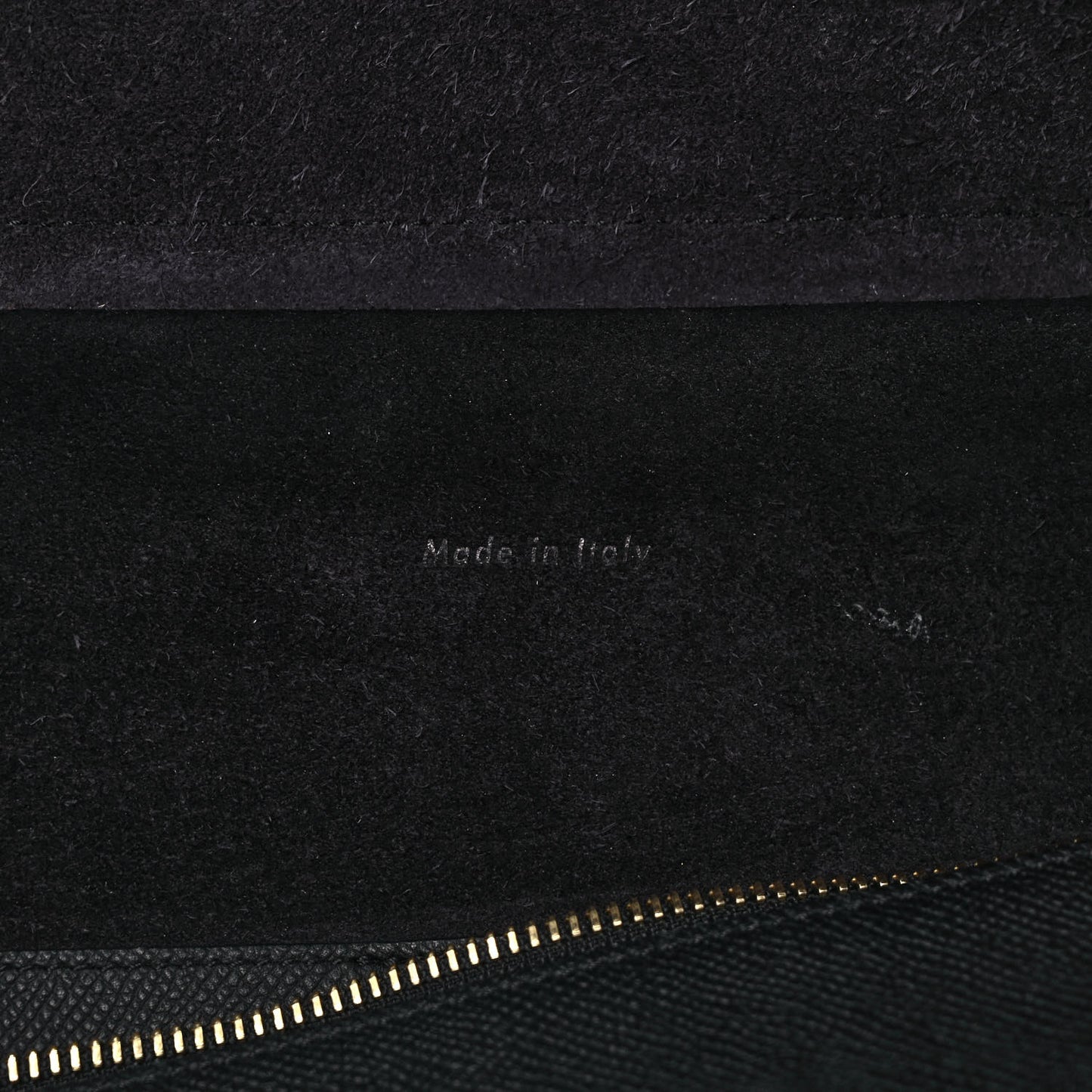 Grained Calfskin Mini Belt Bag Black