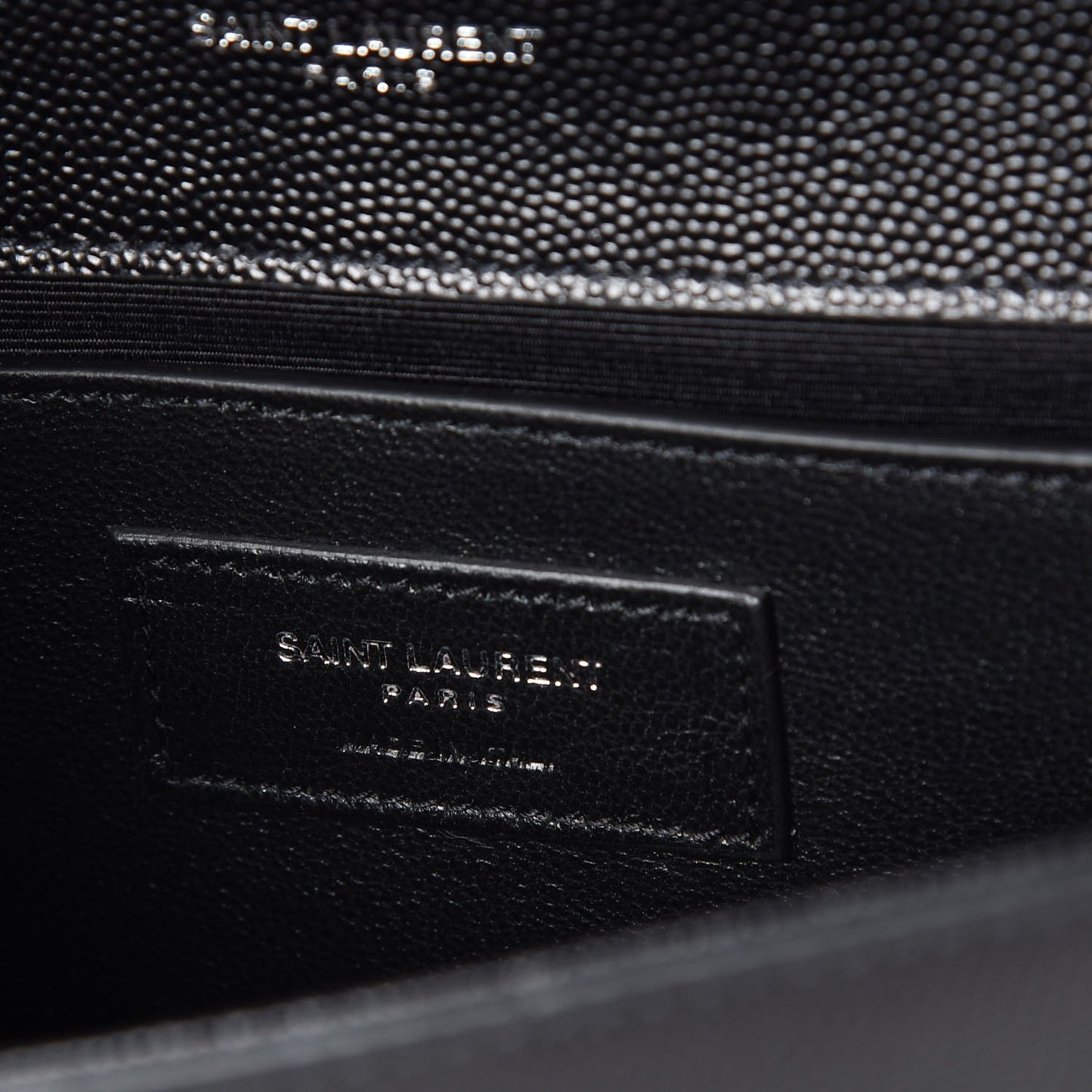 Grain De Poudre Small Monogram Kate Satchel Black