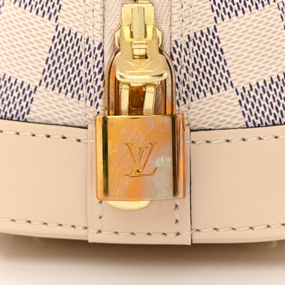 Louis Vuitton Damier Azur Braided Alma BB 10 of 12