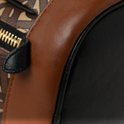 Burberry E-Canvas Monogram Rocco Backpack Bridle Brown 9 of 16