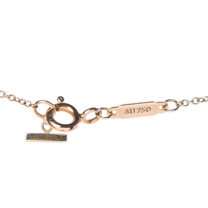 Tiffany 18K Rose Gold Small T Smile Pendant Necklace 6 of 7