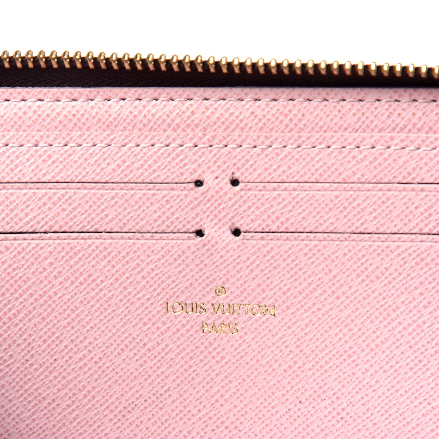 Louis Vuitton Monogram Clemence Wallet Rose Ballerine 6 of 7