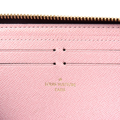 Louis Vuitton Monogram Clemence Wallet Rose Ballerine 6 of 7