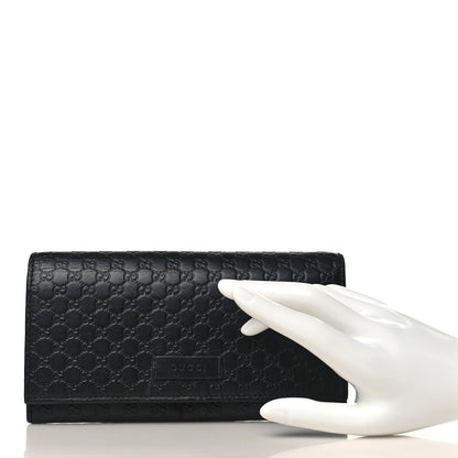 Gucci Soft Microguccissima Continental Wallet Black 2 of 8