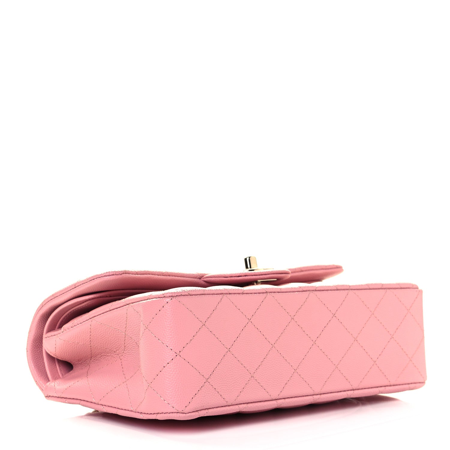 Chanel Caviar Quilted Small Double Flap Pink 4 of 9