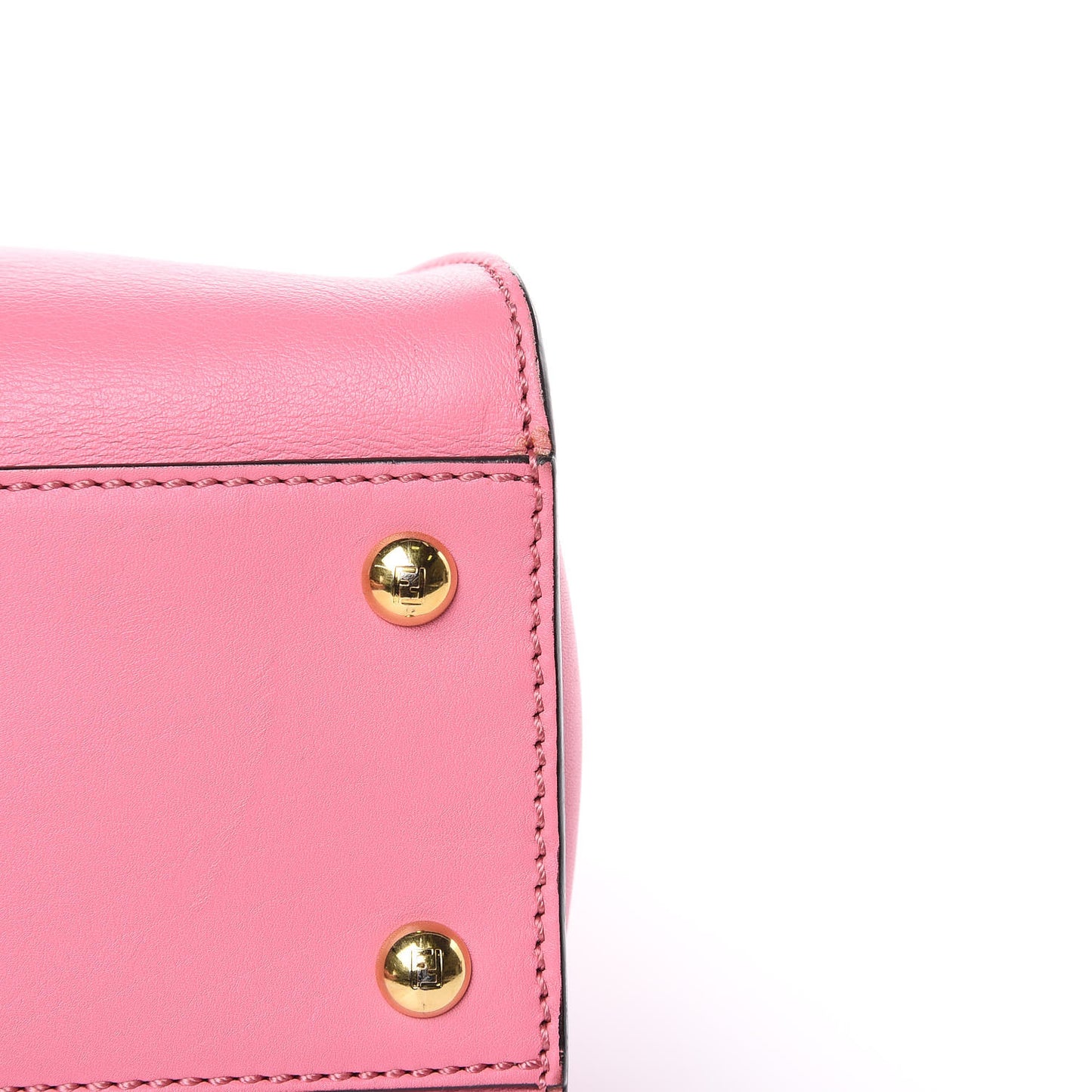 Vitello Seta Medium Peekaboo Iconic Satchel Pink