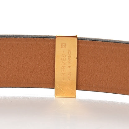 Hermes Swift Mini Dog Double Tour Bracelet T4 Black 6 of 7
