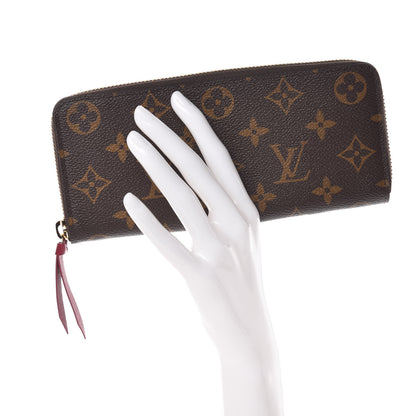 Louis Vuitton Monogram Clemence Wallet Fuchsia 2 of 14