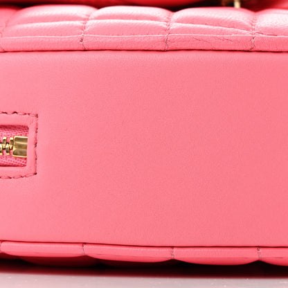 Chanel Lambskin Quilted CC In Love Heart Bag Pink 9 of 11