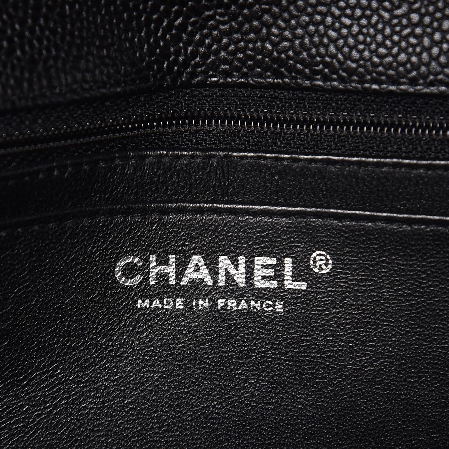 Caviar Quilted Jumbo Single Flap Black