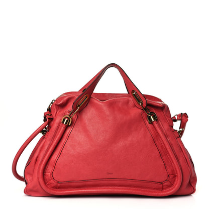 Chloe Calfskin Large Paraty Red 1 of 8