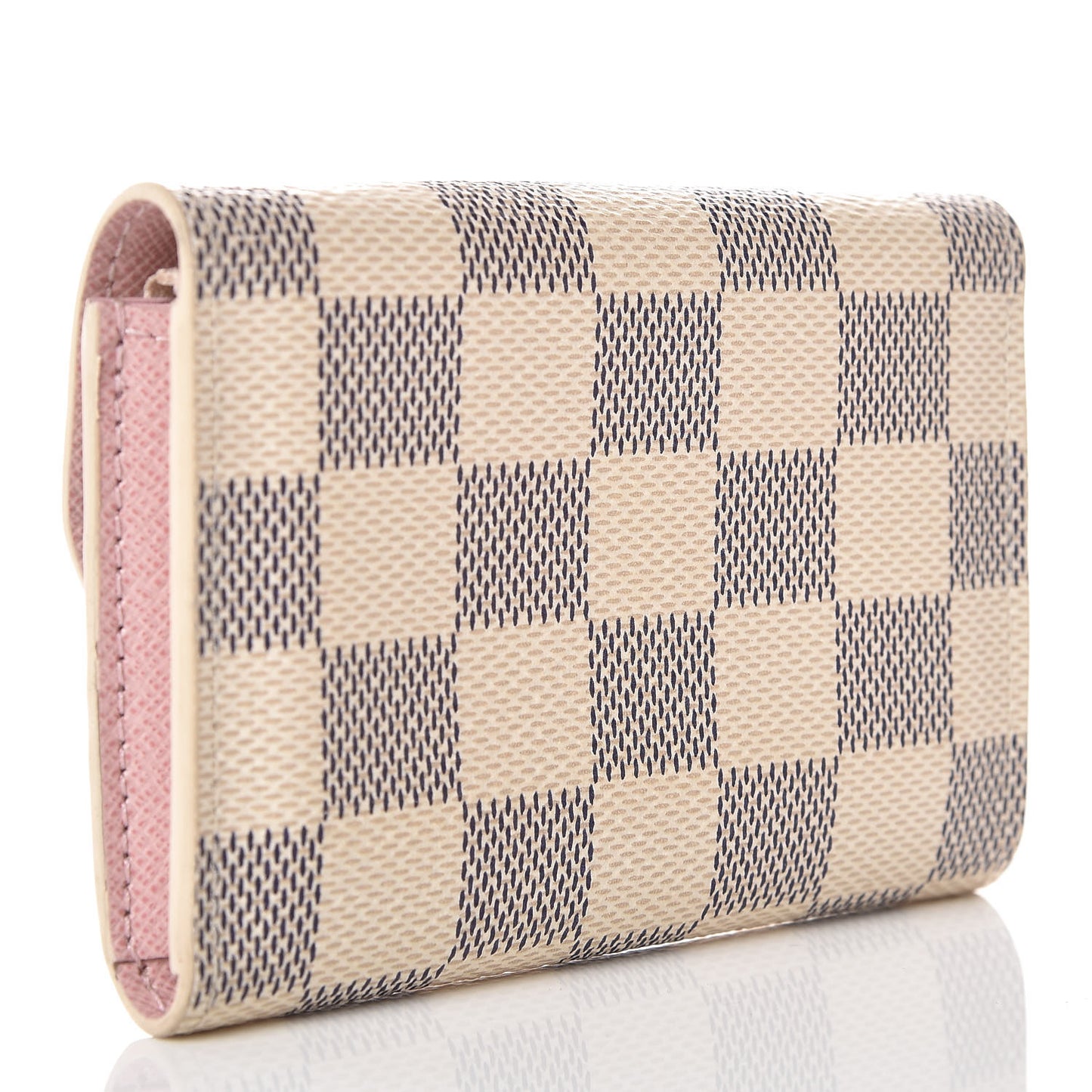 Damier Azur Rosalie Coin Purse Rose Ballerine