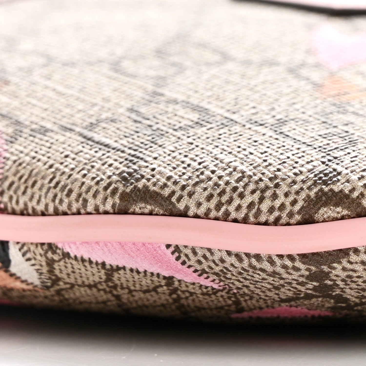 Gucci GG Monogram Childrens Mini Zoo Bird Pappagallo Shoulder Bag Pink 9 of 13