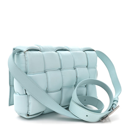 Bottega Veneta Paper Calfskin Maxi Intrecciato Padded Cassette Crossbody Bag Spearmint 3 of 12