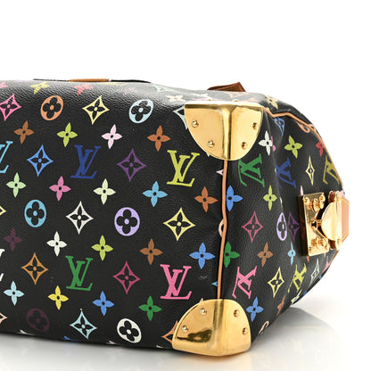 Louis Vuitton Monogram Multicolor Speedy 30 Black 9 of 13