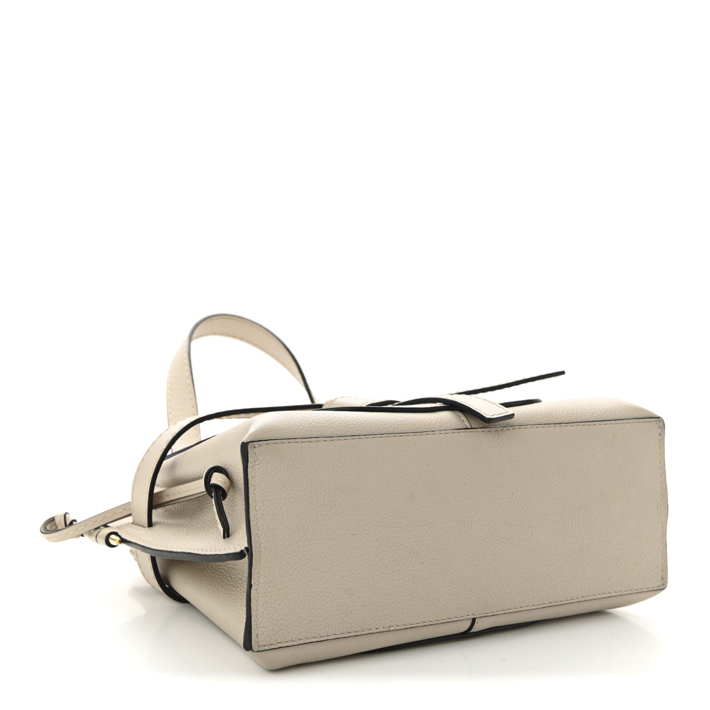 Calfskin Mini Gate Tote Beige