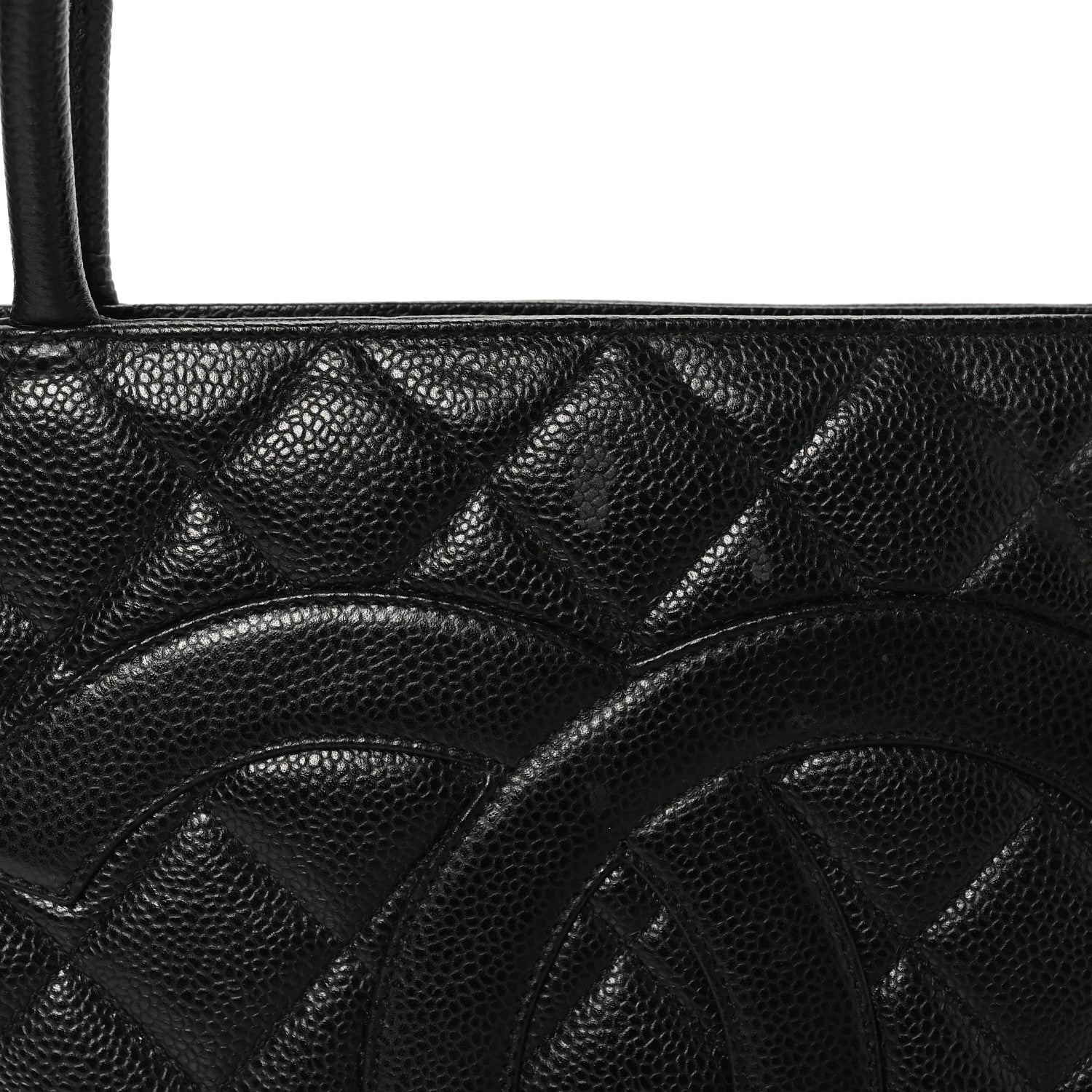 Chanel Caviar Quilted Medallion Tote Black 11 of 11