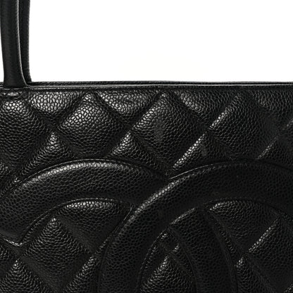 Chanel Caviar Quilted Medallion Tote Black 11 of 11