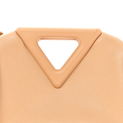 Bottega Veneta Calfskin The Point Coin Purse Almond 7 of 9